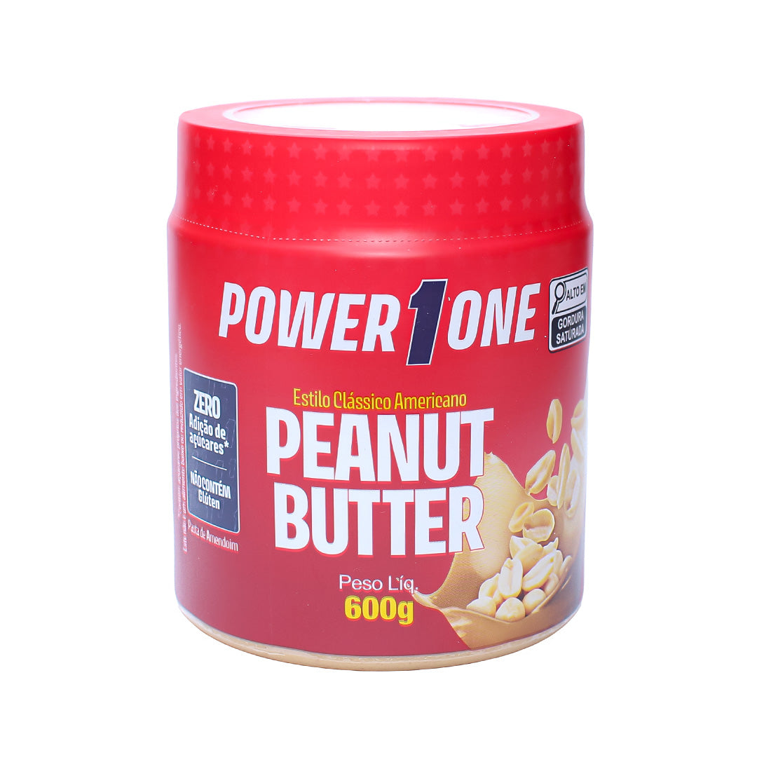 Pasta de Amendoim Americana Power1One 600g – meubrasilonline.com