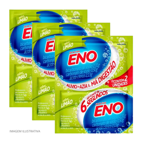 Sal de Fruta Eno 3x2un - Sabores