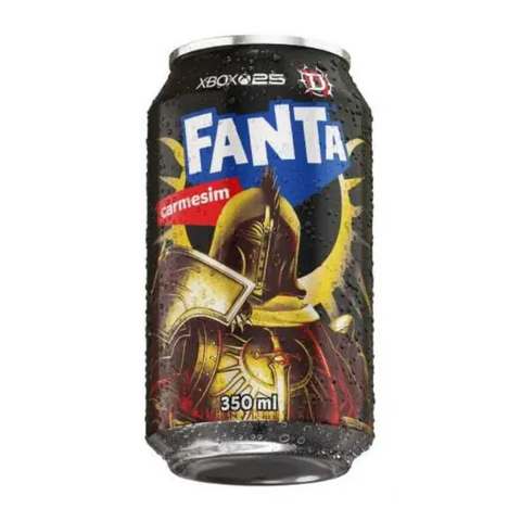 Fanta Carmesim Xbox Lata 350ml — Edição Limitada