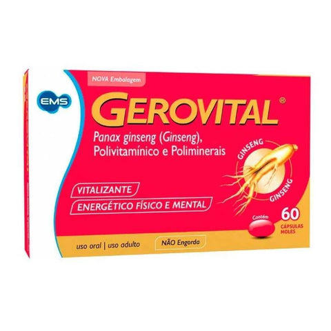 GEROVITAL SUPPLEMENT 60 TABLETS