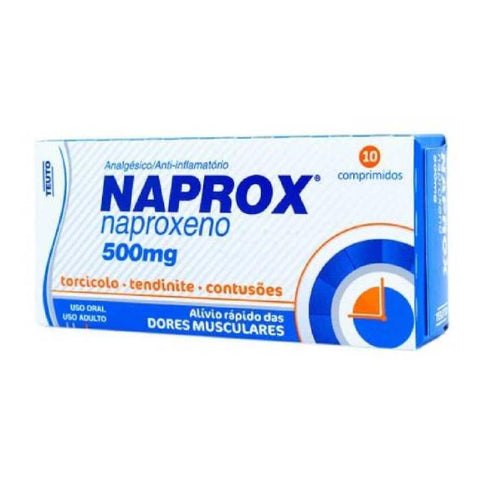 Naproxen 500 mg - 10 tablets