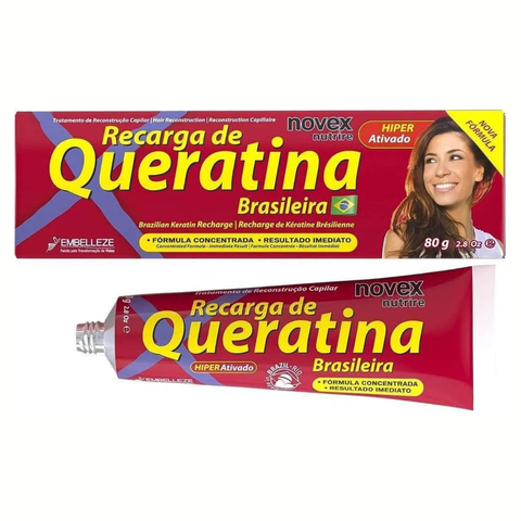 Creme de Tratamento Reconstrutor Recarga Queratina - 80g