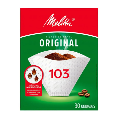Filtro Papel Para Cafe 103 Melitta 30un