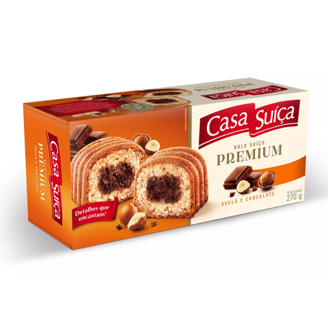 Swiss Hazelnut and Chocolate Cake 270G