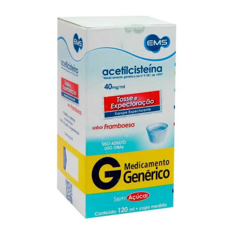 Acetilcisteina Framboesa 120mL