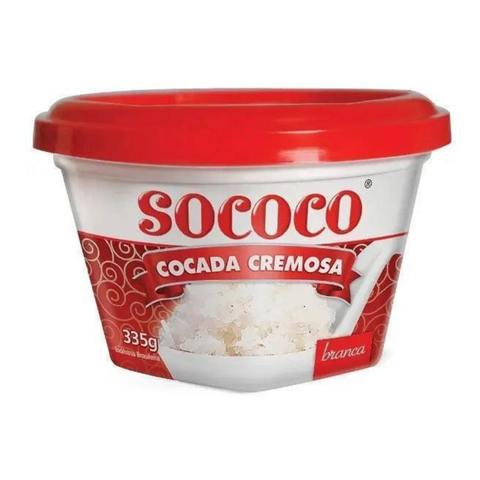 Cocada Cremosa Branca Sococo 335g
