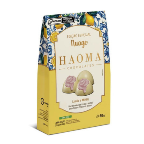 Nuage Lemon and Blueberry with White Chocolate Pack 60g Haoma