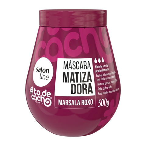 Salon Line #todecacho Marsala Purple Toning Mask 500g 