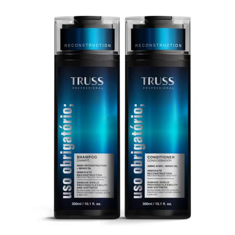 Kit Shampoo + Conditioner Mandatory Use 300ml Truss Professional 