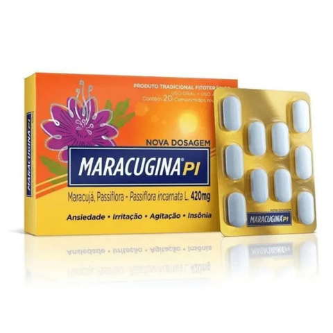 Maracugina Pi 420mg with 20 Tablets