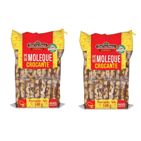 Pe de Moloque Crocante Dacolonia 2x140g