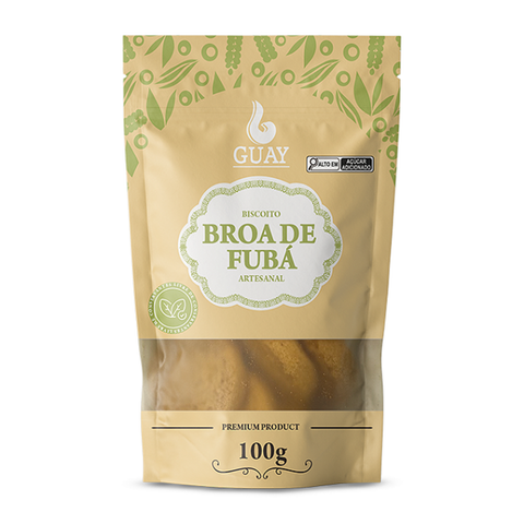 Biscoito Broa De Fubá Guay 100G