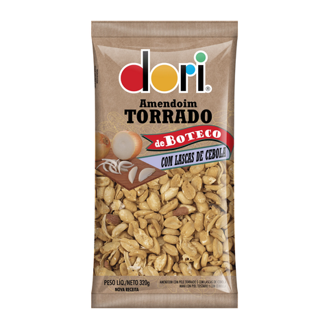 Cacahuete Tostado con Hojuelas de Cebolla de Boteco Dori 320g