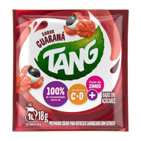 Refresco Em Po Tang Guaraná - Display 18x18g