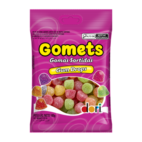 Bala de Goma (Jujuba/Gomets) Bag Dori 100g