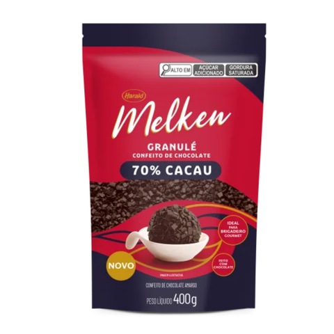Granulado Melken 70% Cacau Granulê 400g
