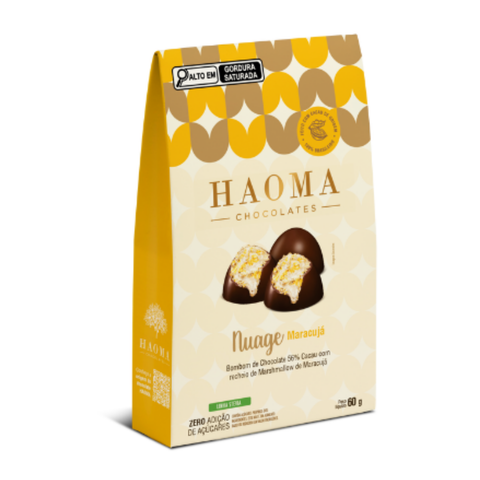 Nuage Passion Fruit Stevia Line 60g Haoma