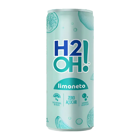 H2OH! Limoneto Zero Açúcar Lata 350ml