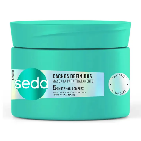 Máscara Para Tratamento Cachos Definidos Seda 300g