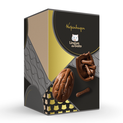 Ovo de Pascoa Língua de Gato Linha Clássicos 444g Kopenhagen