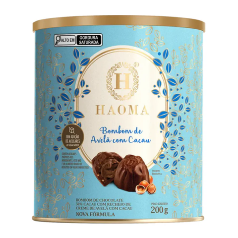Bombom Avelã 160g Haoma