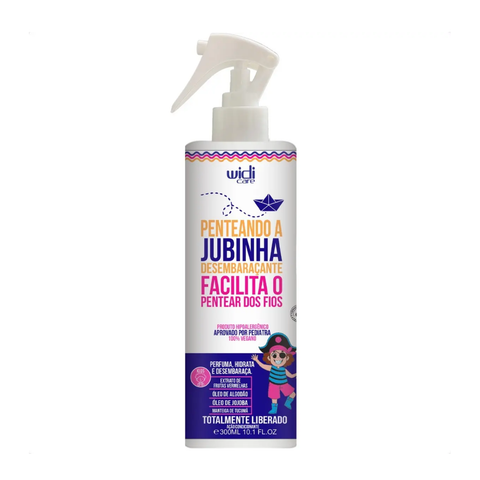 Spray Desembaraçante Penteando a Jubinha Infantil 300ml Widi Care