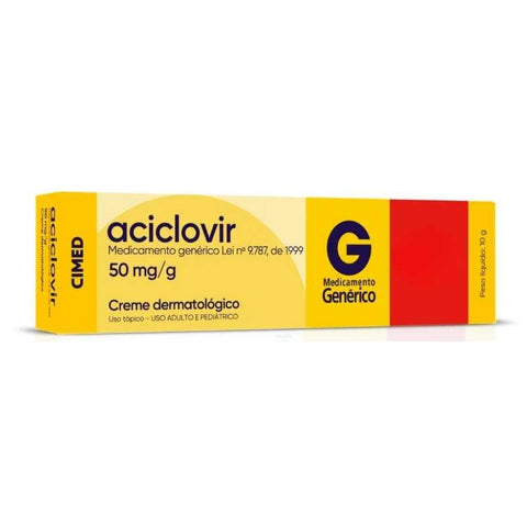 Aciclovir 50 -  Creme - 10g