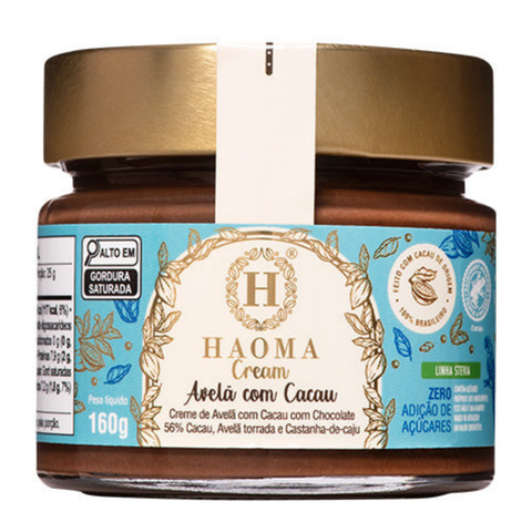 Hazelnut Cream Stevia Line 160g Haoma