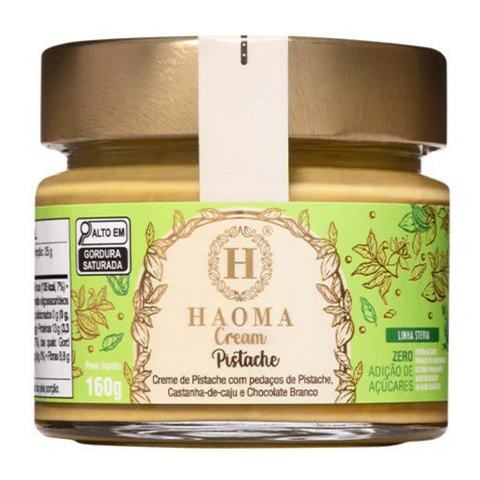 Stevia Line Pistachio Cream 160g Haoma