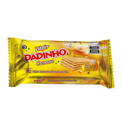 Biscoito Wafer Dadinho Cremoso 90g