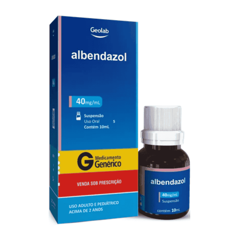 ALBENDAZOOL 40 - SUSPENSÃO - 10ML