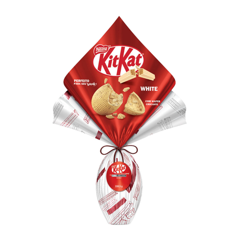 Ovo de Páscoa KitKat Branco 335g Nestlé