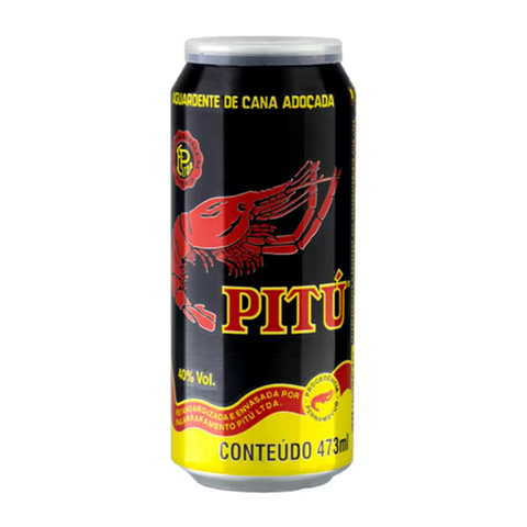 Sweetened Cachaça Pitú Can 473ml