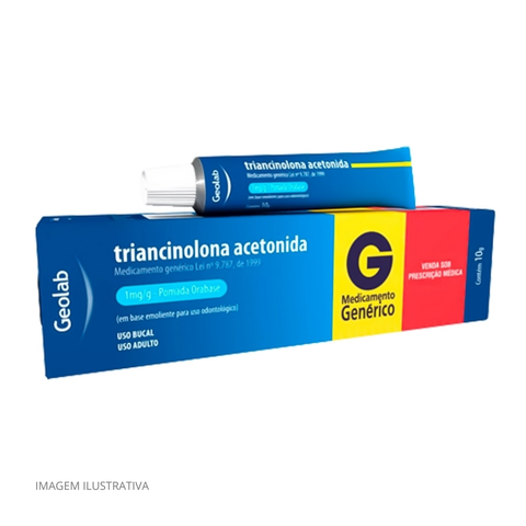 Triamcinolone in Orabase 1 - 10g