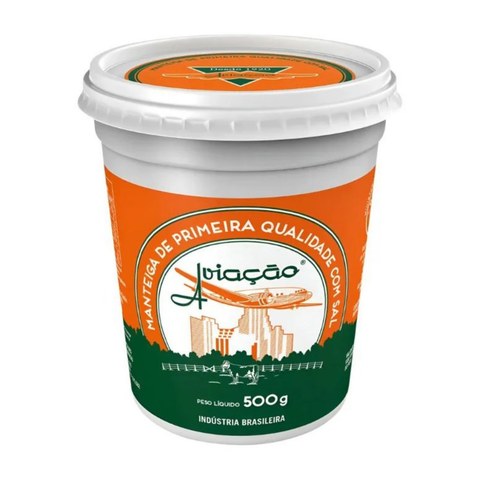 Manteiga Aviação Pote 500g
