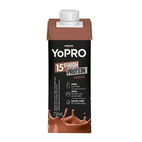 Yopro Bebida Láctea Uht Chocolate Danone 250ml