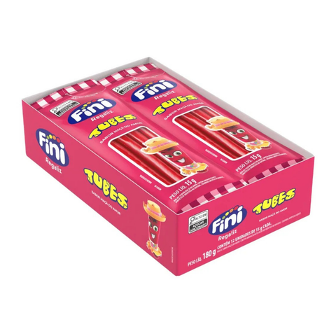 Fini Tubes Maçã do Amor 180g (12x15g)