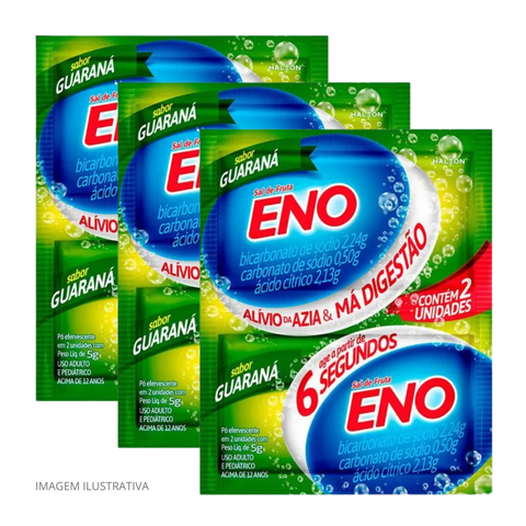 Sal de Fruta Eno 3x2un - Sabores