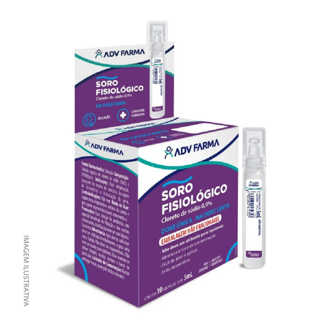 PhysioIological Serum 10x5ml - ADVFarma