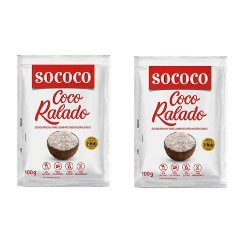 Shredded Coconut Sococo Pure 2 x 100g