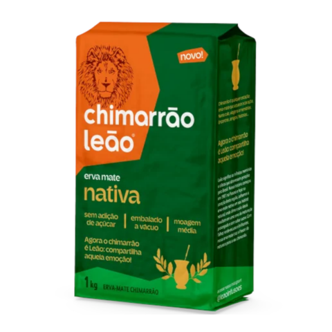 Vacuum-Packed Chimarrão Yerba Mate 1kg Mate Leão