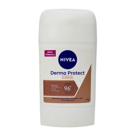 Desodorante Stick Derma Protect Clinical Nivea 58g