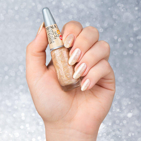 Impala Viva, Ame e Brilhe Glitter 3D Nail Polish