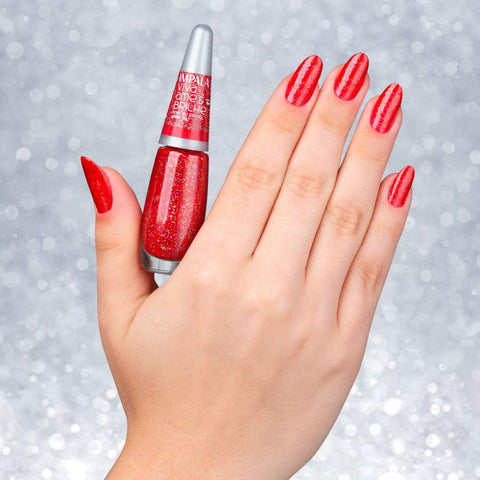 Impala Viva, Ame e Brilhe Glitter 3D Nail Polish