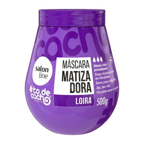 Salon Line #todecacho Blonde Toning Mask 500g 