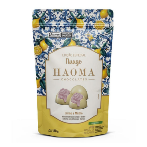 Nuage Lemon and Blueberry with White Chocolate Pouch 180g Haoma