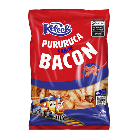 Salgadinho Pururuca  Bacon Listrado Keleck 60g