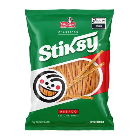 Salgadinho Stiksy Clássicos Elma Chips 76G