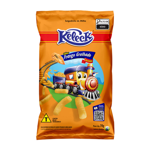 Salgadinho Keleck sabor Frango Grelhado 70g