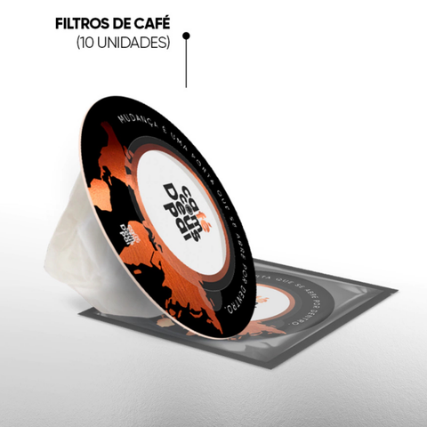 Coffee Filter - 10 units | Coffee with God the Father